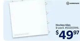 Walmart Hockey tiles offer