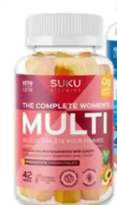 Walmart SUKU multivitamins offer