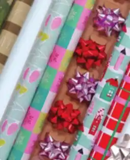 Walmart Gift wrap 4-pack offer