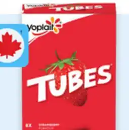 Walmart Yoplait Tubes 8 x 56 g, Minigo 6 x 60 g or Source tubs 630 g yogurt offer
