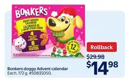 Walmart Bonkers doggy Advent calendar offer