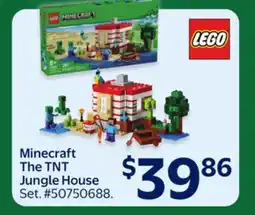 Walmart Minecraft The TNT Jungle House offer