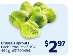 Walmart Brussels Sprouts offer