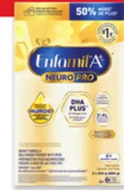 Walmart Enfamil A+ NeuroPro 2 x 445 g or NeuroPro Gentlease 2 x 431 g powder formula refill offer