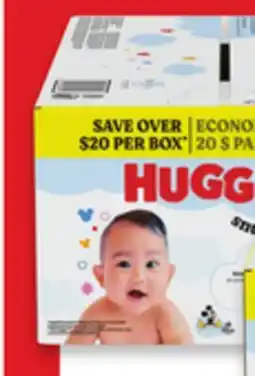 Walmart Huggies Snug & Dry ultra value pack diapers offer