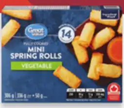 Walmart Great Value Appetizers offer