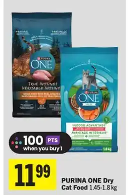 Foodland PURINA ONE Dry Cat Food offer