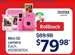 Walmart Mini SE camera offer