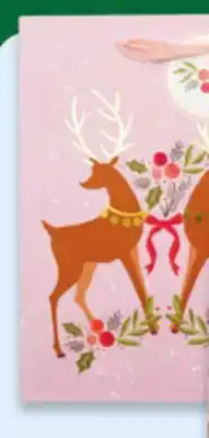 Walmart Small or medium Christmas paper gift bags offer