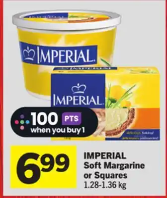 Foodland IMPERIAL Soft Margarine or Squares offer