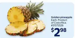 Walmart Golden pineapple offer