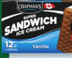 Walmart Chapman's super sandwich novelties 12-pack offer