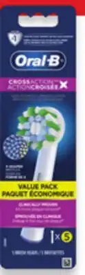 Walmart Oral-B premium refills 5-pack offer