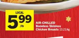 Foodland AIR-CHILLED Boneless Skinless Chicken Breasts offer