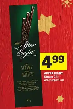 Foodland AFTER EIGHT Straws offer