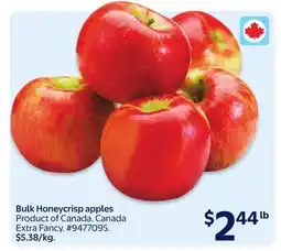 Walmart Bulk Honeycrisp apples offer