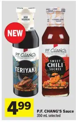 Foodland P. F. CHANG'S Sauce offer