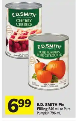Foodland E. D. SMITH Pie Filling offer