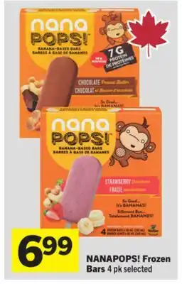Foodland NANAPOPS! Frozen Bars offer