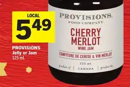 Foodland PROVISIONS Jelly or Jam offer