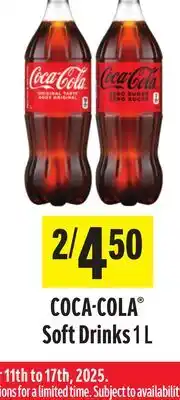 Foodland COCA-COLA Soft Drinks offer