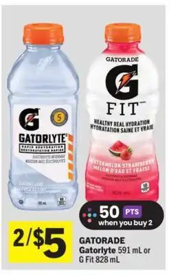 Foodland GATORADE Gatorlyte offer