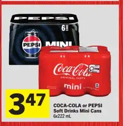 Foodland COCA-COLA or PEPSI Soft Drinks offer