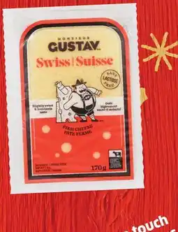 Foodland MONSIEUR GUSTAV Gouda or Swiss offer