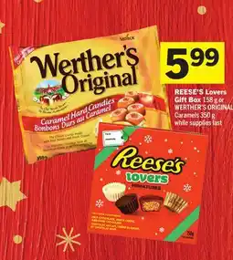 Foodland REESE'S Lovers Gift Box offer