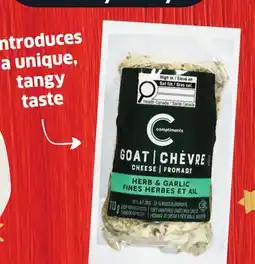 Foodland Compliments Goat Cheese offer