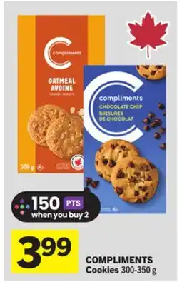 Foodland COMPLIMENTS Cookies offer