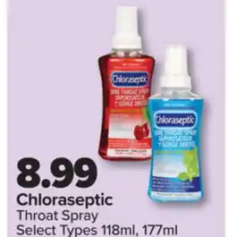 PharmaChoice Chloraseptic Throat Spray offer