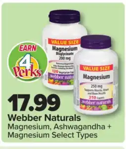 PharmaChoice Webber Naturals Magnesium, Ashwagandha + Magnesium offer