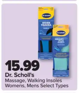 PharmaChoice Dr. Scholl's Massage, Walking Insoles Womens, Mens offer