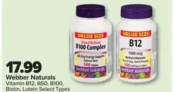 PharmaChoice Vitamin B12, B50, B100, Biotin, Lutein offer