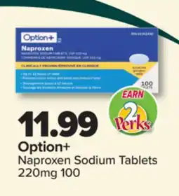 PharmaChoice Option+ Naproxen Sodium Tablets offer