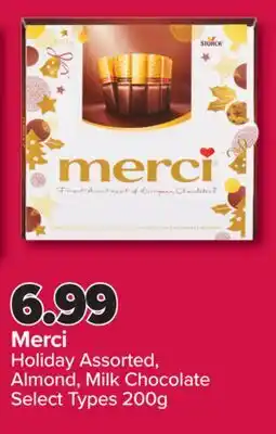 PharmaChoice Merci Holiday Assorted, Almond, Milk Chocolate offer