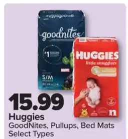 PharmaChoice Huggies GoodNites, Pullups, Bed Mats offer
