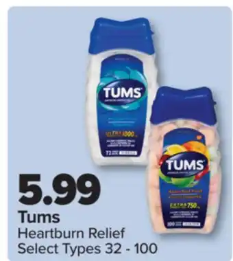 PharmaChoice Tums Heartburn Relief offer