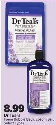 PharmaChoice Dr Teal's Foam Bubble Bath, Epsom Salt offer