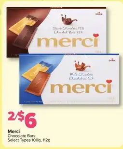PharmaChoice Merci Chocolate Bars offer
