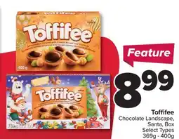 PharmaChoice Toffifee Chocolate Landscape, Santa, Box offer