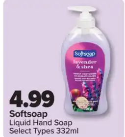 PharmaChoice Softsoap Liquid Hand Soap offer