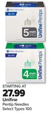 PharmaChoice Unifine Pentip Needles offer