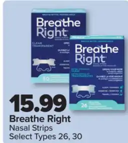 PharmaChoice Breathe Right Nasal Strips offer