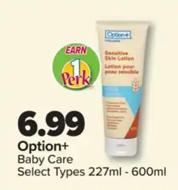 PharmaChoice Option+ Baby Care offer