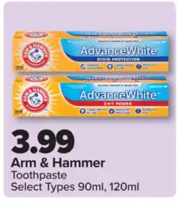 PharmaChoice Arm & Hammer Toothpaste offer