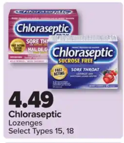 PharmaChoice Chloraseptic Lozenges offer