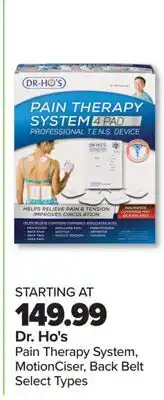 PharmaChoice Dr. Ho's Pain Therapy System, MotionCiser, Back Belt offer