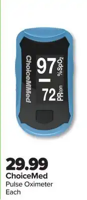 PharmaChoice ChoiceMed Pulse Oximeter offer